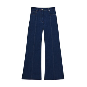 REISS June Flared Seam-Detail Jeans